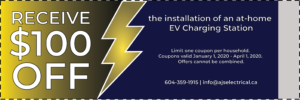 EV Installation Coupon