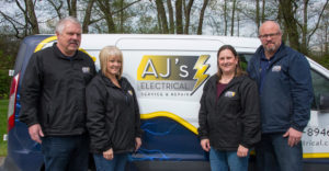 The team at AJs